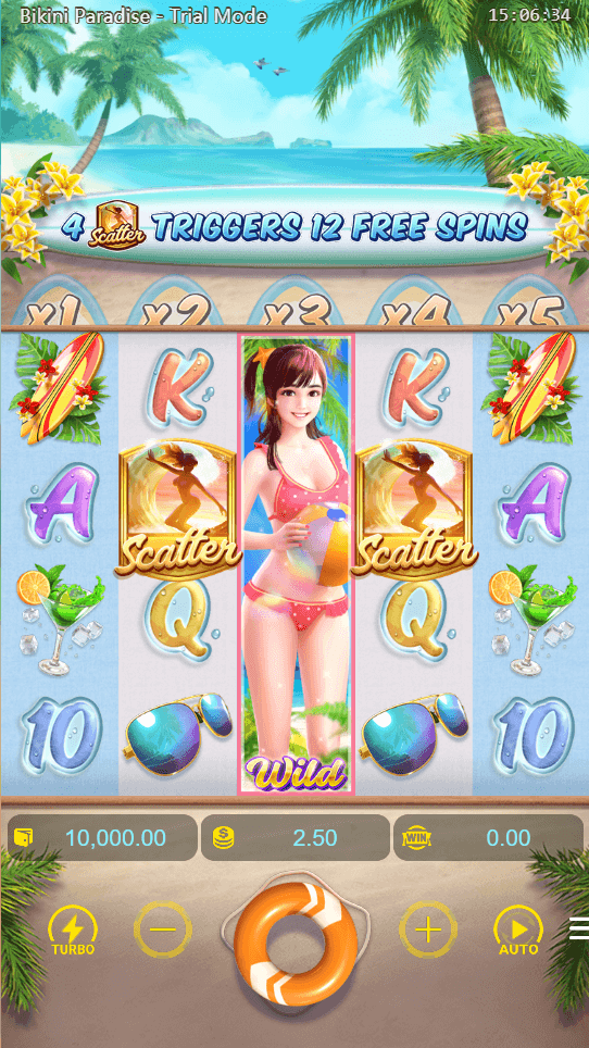 Explore Bikini Paradise Slot PG Soft Demo and Win Big with ID888